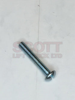 060015-025 [CROWN] SCREW - ROUNDHEAD SLOTTED 1/4"