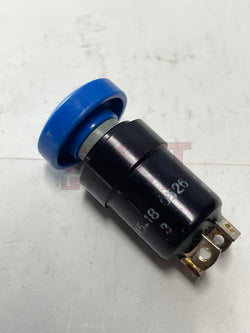 115972-002 [CROWN] SWITCH W/CAP, BLUE * OEM